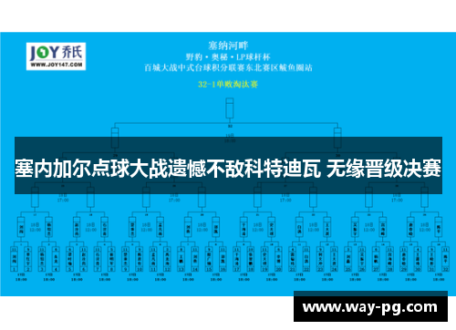塞内加尔点球大战遗憾不敌科特迪瓦 无缘晋级决赛 塞内加尔点球大战遗憾不敌科特迪瓦 无缘晋级决赛